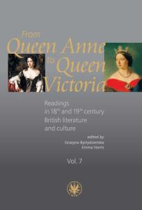 Opakowanie From Queen Anne to Queen Victoria. Readings in 18th and 19th century British Literature and Culture