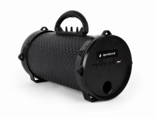 Opakowanie GEMBIRD PRZENOŚNY GŁOŚNIK BLUETOOTH 'BOOM' SPK-BT-12 RMS 5W, WBUDOWANY MIKROFON, KOLOR CZARNY, USB, AUX, MICROSD, EQUALIZER,
