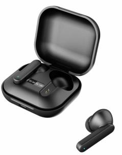 Opakowanie GEMBIRD SŁUCHAWKI TYPU TWS DOUSZNE FITEAR X100B BLUETOOTH, WBUDOWANY MIKROFON, KOLOR CZARNY