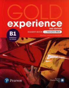 Okładka książki Gold Experience 2ed B1 SB + ebook PEARSON