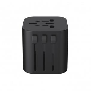 Opakowanie GREEN CELL ADAPTER TURYSTYCZNY UNIWERSALNA PRZEJŚCIÓWKA DO GNIAZDKA ELEKTRYCZNEGO (USA / UK / AUS / EU)