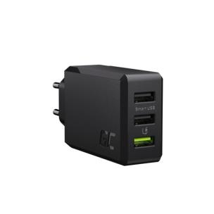 Opakowanie GREEN CELL ŁADOWARKA SIECIOWA CHARGE SOURCE 3 3XUSB 30W QC 3.0