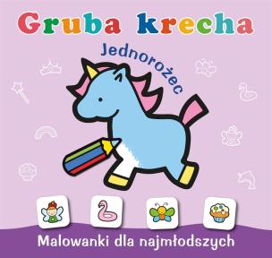 Okładka książki Gruba krecha. Jednorożec
