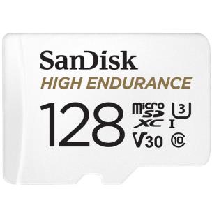 Opakowanie High Endurance microSDXC 128GB V30 z adapterem (rejestratory i monitoring)