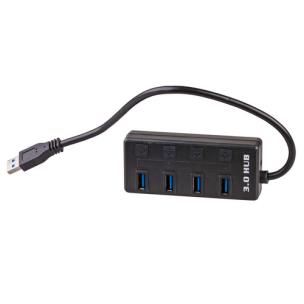 Opakowanie Hub Akyga AK-AD-33 (4x USB 3.0; kolor czarny)