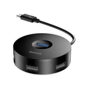 Opakowanie Hub Baseus CAHUB-G01 (3x USB 2.0; 1x USB 3.0; kolor czarny)