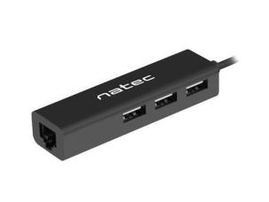 Opakowanie Hub NATEC Butterfly NHU-1451 (3x USB 2.0; kolor czarny)