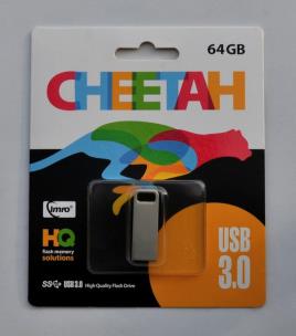 Opakowanie IMRO USB 3.0 CHEETAH 64GB USB
