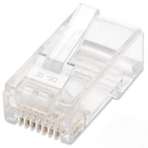 Opakowanie INTELLINET WTYK RJ45 8P/8C UTP CAT6 NA LINKĘ 100 S