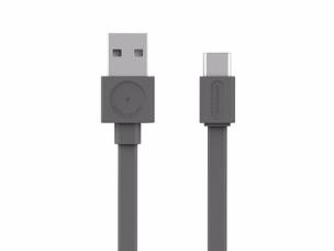 Opakowanie Kabel allocacoc USBcable Usb-C Flat 10453GY/USBCBC (USB 2.0 typu A - Lightning ; kolor szary)