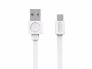 Opakowanie Kabel allocacoc USBcable Usb-C Flat 10453WT/USBCBC (USB 2.0 typu A ; kolor biały)