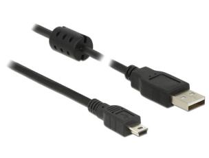 Opakowanie Kabel DELOCK 84915 (USB 2.0 - Mini-USB typ B ; 3m; kolor czarny)