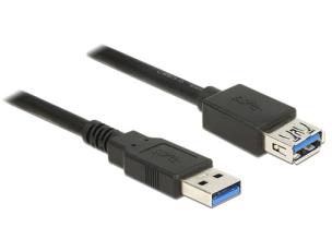 Opakowanie Kabel DELOCK 85058 (USB 3.0 M - USB 3.0 F; 5m; kolor czarny)
