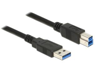 Opakowanie Kabel DELOCK 85068 (USB 3.0 M - USB 3.0 Typu B M; 2m; kolor czarny)