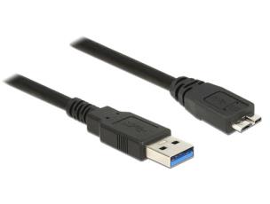 Opakowanie Kabel DELOCK 85071 (USB 3.0 M - Micro USB typu B M; 0,50m; kolor czarny)