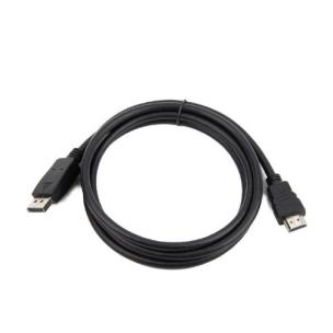 Opakowanie Kabel GEMBIRD CC-DP-HDMI-10M (HDMI M - DisplayPort M; 10m; kolor czarny)