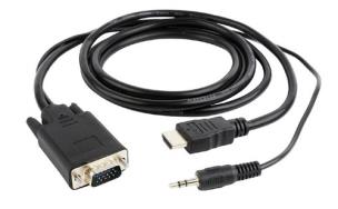 Opakowanie Kabel GEMBIRD CC-DP-HDMI-5M (HDMI M - DisplayPort M; 5m; kolor czarny)