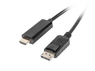 Opakowanie Kabel Lanberg CA-DPHD-10CC-0030-BK (DisplayPort M - HDMI M; 3m; kolor czarny)