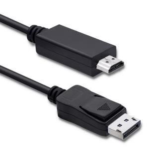 Opakowanie Kabel Qoltec 50441 (DisplayPort M - HDMI M; 2m; kolor czarny)