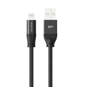 Opakowanie Kabel USB - Lightning  LK35AL 1M Mfi Nylon oplot Black