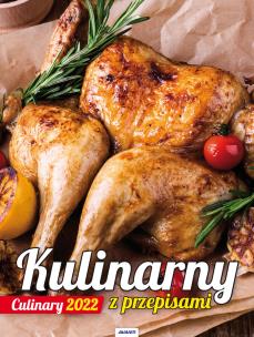 Opakowanie Kalenadarz 2022 ścienny mały Kulinarny z przepisami KSMS2