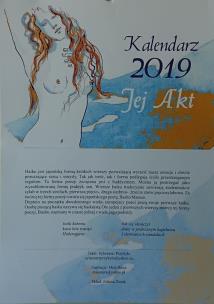 Okładka książki Kalendarz 2019 Jej akt