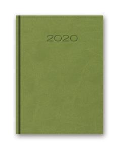 Opakowanie Kalendarz 2020 20-21D A5 dzienny jasnozielony