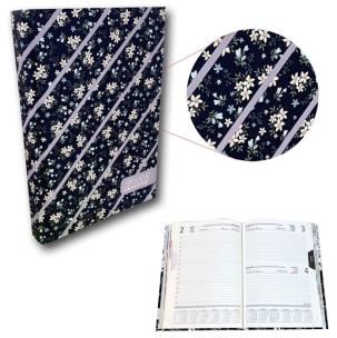 Opakowanie Kalendarz 2022 A5 dzienny soft touch Kwiatki