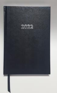 Opakowanie Kalendarz 2022 Ekonomiczny V3 A5 dzienny czarny KKA5DE