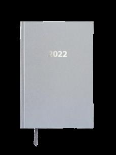 Opakowanie Kalendarz 2022 Ekonomiczny V4 A5 dzienny szary KKA5DE