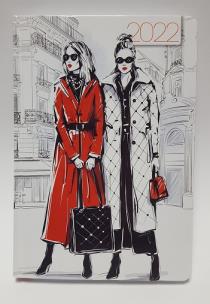 Opakowanie Kalendarz 2022 Foto V4 A5 dzienny dziewczyna KKA5DEF