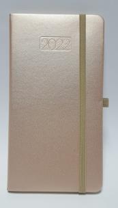 Opakowanie Kalendarz 2022 Lux V6 DL tygodniowy złoty KKDLTL