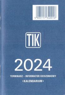 Opakowanie Kalendarz 2022 Wkładka TIK TELEGRAPH