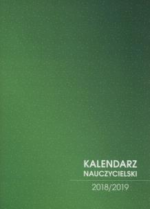 Opakowanie Kalendarz nauczycielski 2018/2019 zielony