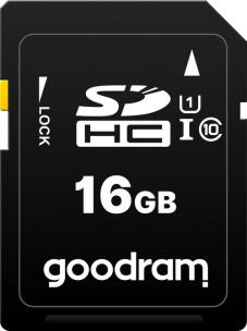 Opakowanie Karta pamięci GoodRam S1A0-0160R12 (16GB; Class 10, Class U1, V10; Karta pamięci)