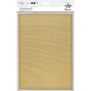 Opakowanie Karton karbowany A4 5 kolorów metalizowanych mix