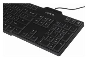 Opakowanie Klawiatura Esperanza Buffalo EK116 (USB 2.0; (US); kolor czarny)