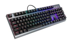 Opakowanie Klawiatura mechaniczna Cooler Master CK350 RGB CK-350-KKOM1-US (USB 2.0; (US); kolor stalowy)