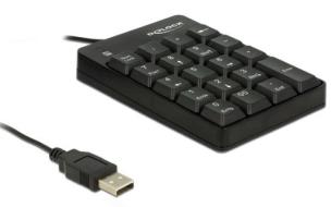 Opakowanie Klawiatura membranowa DELOCK 12481 (USB 2.0; kolor czarny)