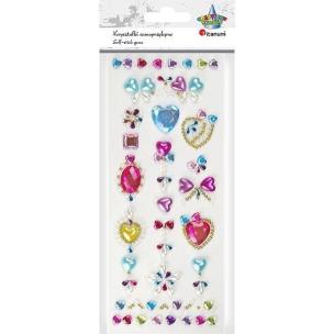 Opakowanie Kryształki samoprzylepne tatuaż/biżuteria mix