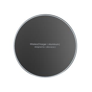 Opakowanie Ładowarka indukcyjna allocacoc WirelessCharger Aluminium 11023BK/WLCGAL (kolor czarny)
