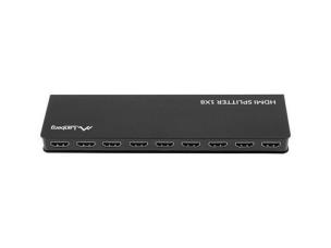 Opakowanie LANBERG SPLITTER VIDEO HDMI -> 8X HDMI 4K + ZASILACZ SPV-HDMI-0008