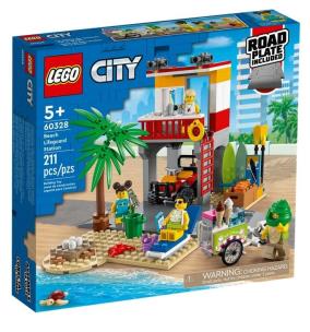 Opakowanie Lego CITY 60328 Stanowisko ratownicze na plaży