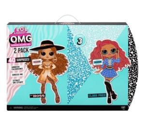Opakowanie LOL Surprise OMG S3 DaBoss and Class Prez (3szt)