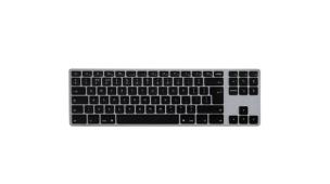 Opakowanie MATIAS KLAWIATURA ALUMINIOWA MAC TENKEYLESS RGB SPACE GRAY FK308LB-UK