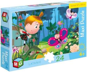 Maxi Puzzle 24 Latanie. Wydawca: MULTIGRA. Multiszop.pl Opakowanie Maxi Puzzle 24 Latanie