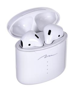 Opakowanie MEDIA-TECH R-PHONES PRO, SŁUCHAWKI DOUSZNE BLUETOOTH TWS Z POWERBOXEM (ETUI) ŁADOWANYM BEZPRZEWODOWO MT3597