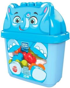 Opakowanie Mega Bloks. Wesoły słonik z klockami