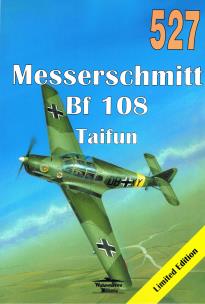 Okładka książki Messerschmidtt Bf 108 Taifun nr 527