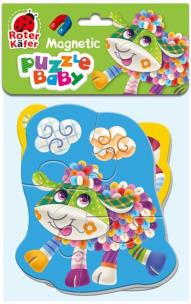 Opakowanie Miękkie magnetyczne puzzle Owca i Świnka